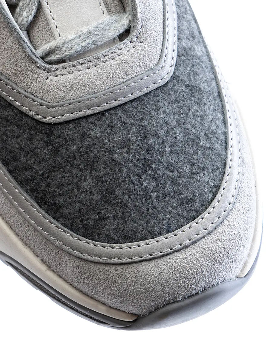 Кроссовки комбинированные на меху