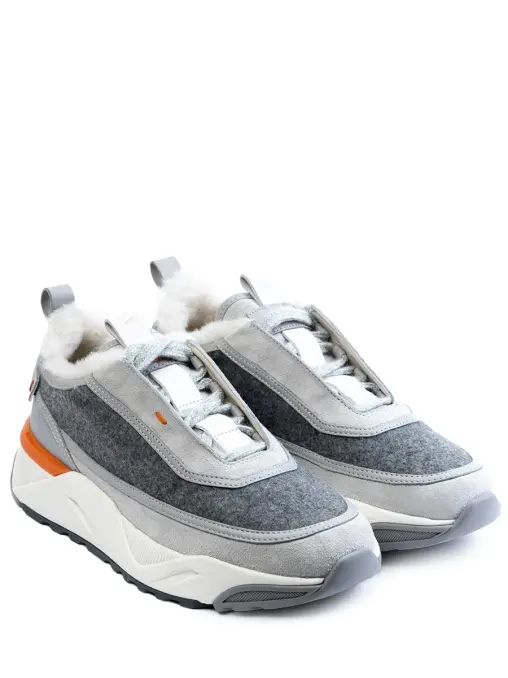 Кроссовки комбинированные на меху SANTONI