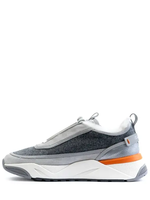 Кроссовки комбинированные на меху SANTONI