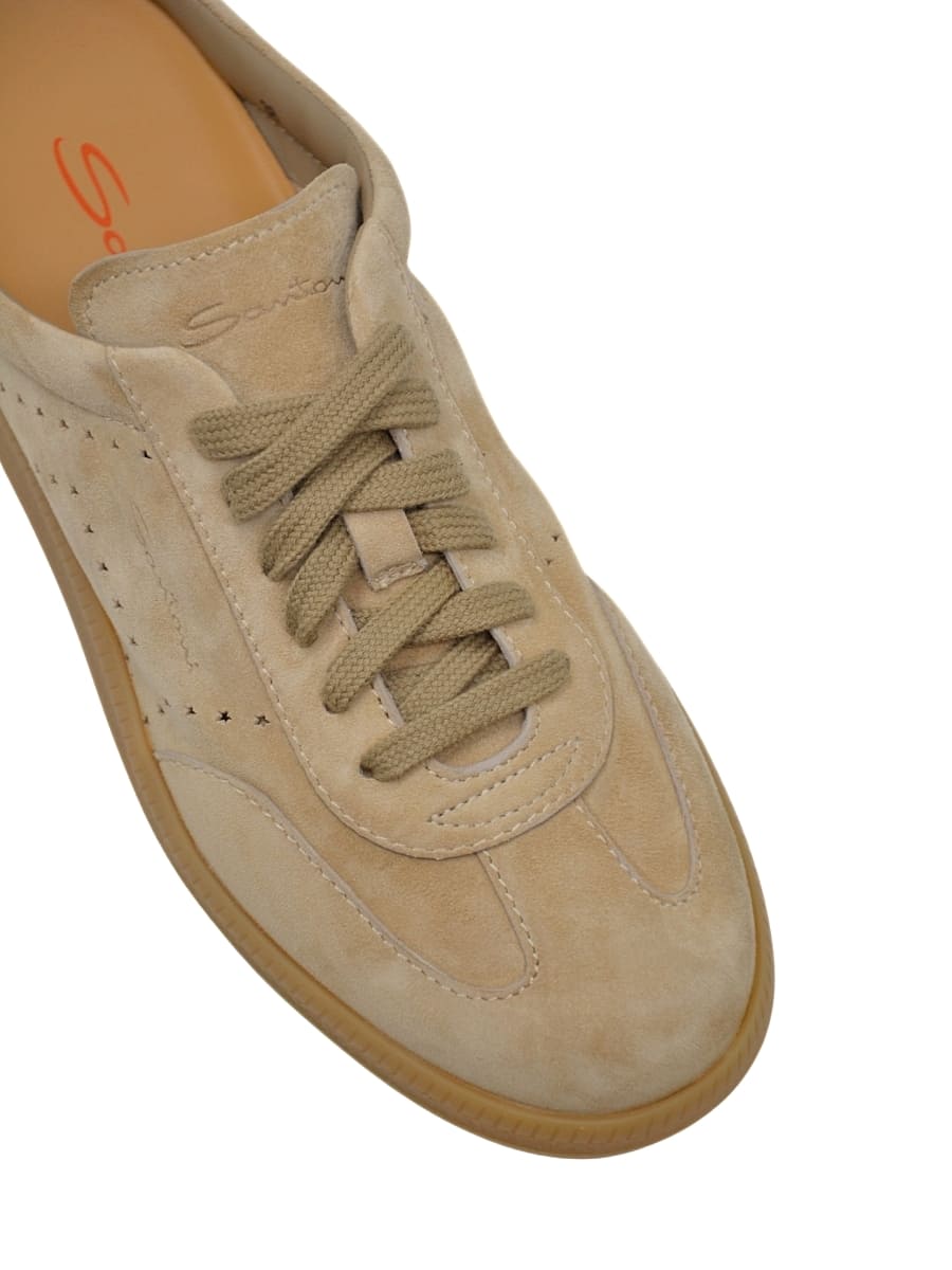 Мюли замшевые