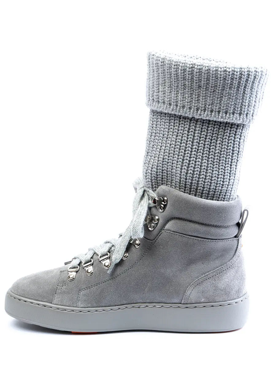 Кеды замшевые