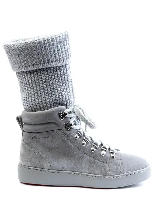 Кеды замшевые SANTONI