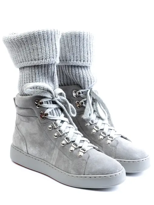 Кеды замшевые SANTONI