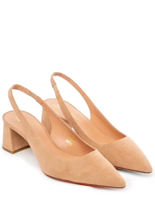 Туфли замшевые SANTONI