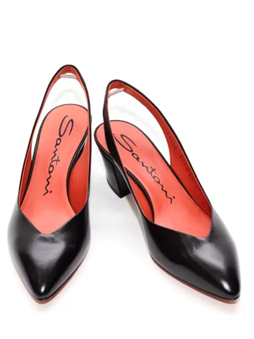 Туфли кожаные SANTONI