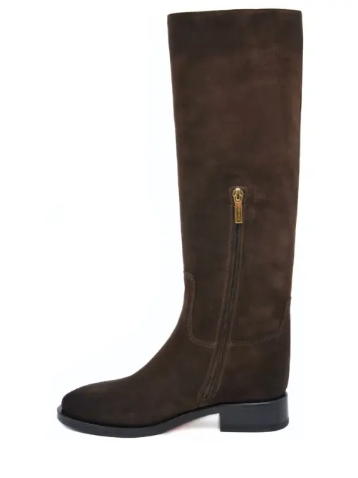 Сапоги замшевые SANTONI