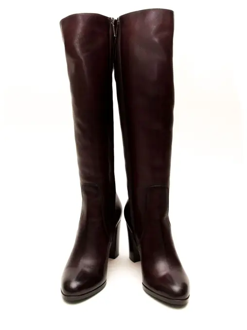 Сапоги кожаные SANTONI