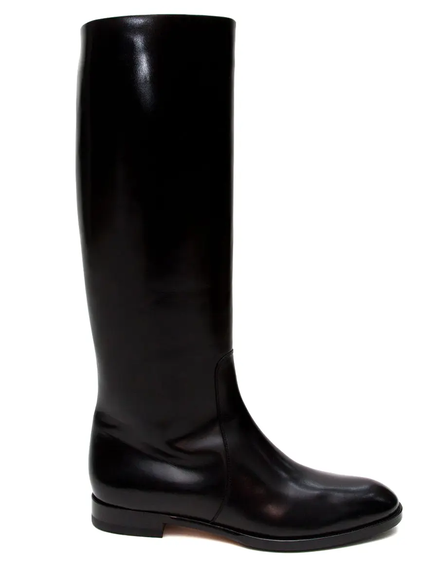 Сапоги кожаные