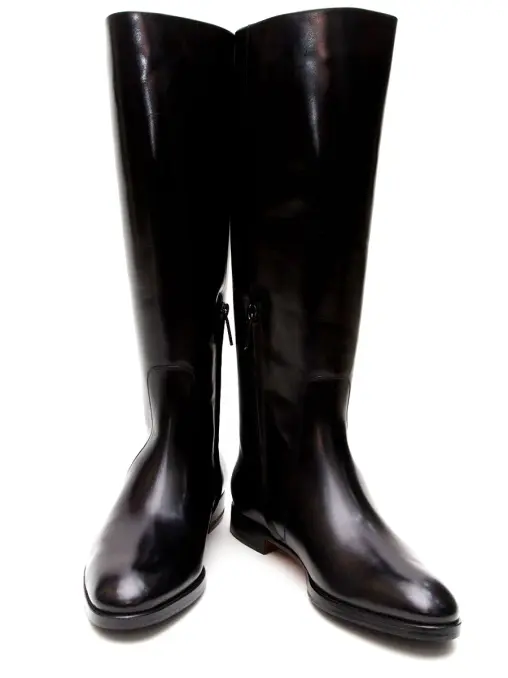 Сапоги кожаные SANTONI