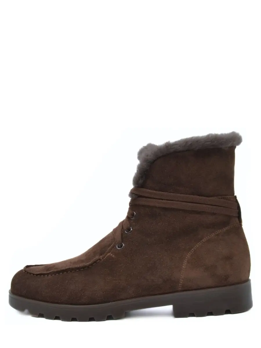 Ботинки замшевые на меху