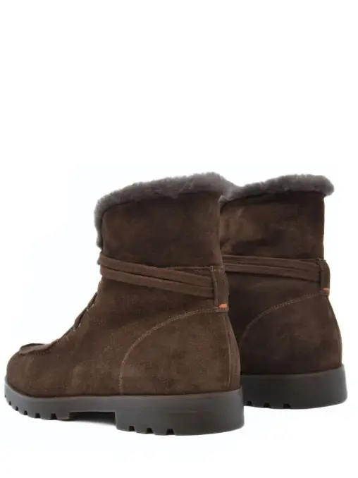 Ботинки замшевые на меху SANTONI