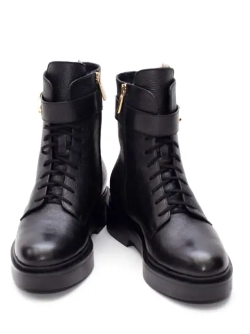 Ботинки кожаные на меху SANTONI