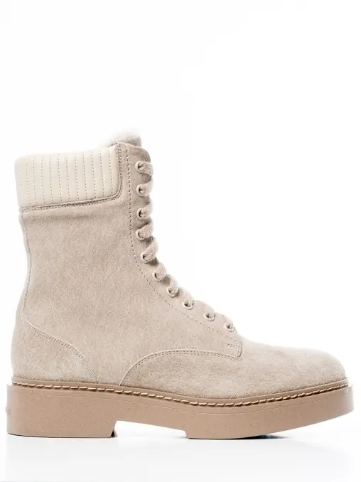 Ботинки замшевые на меху SANTONI