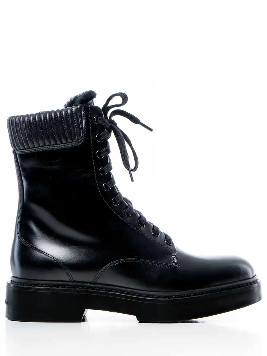 Ботинки кожаные