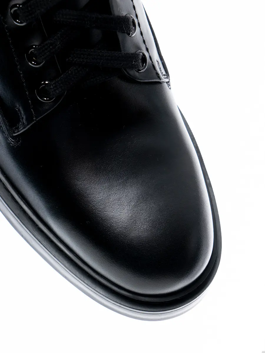 Ботинки кожаные