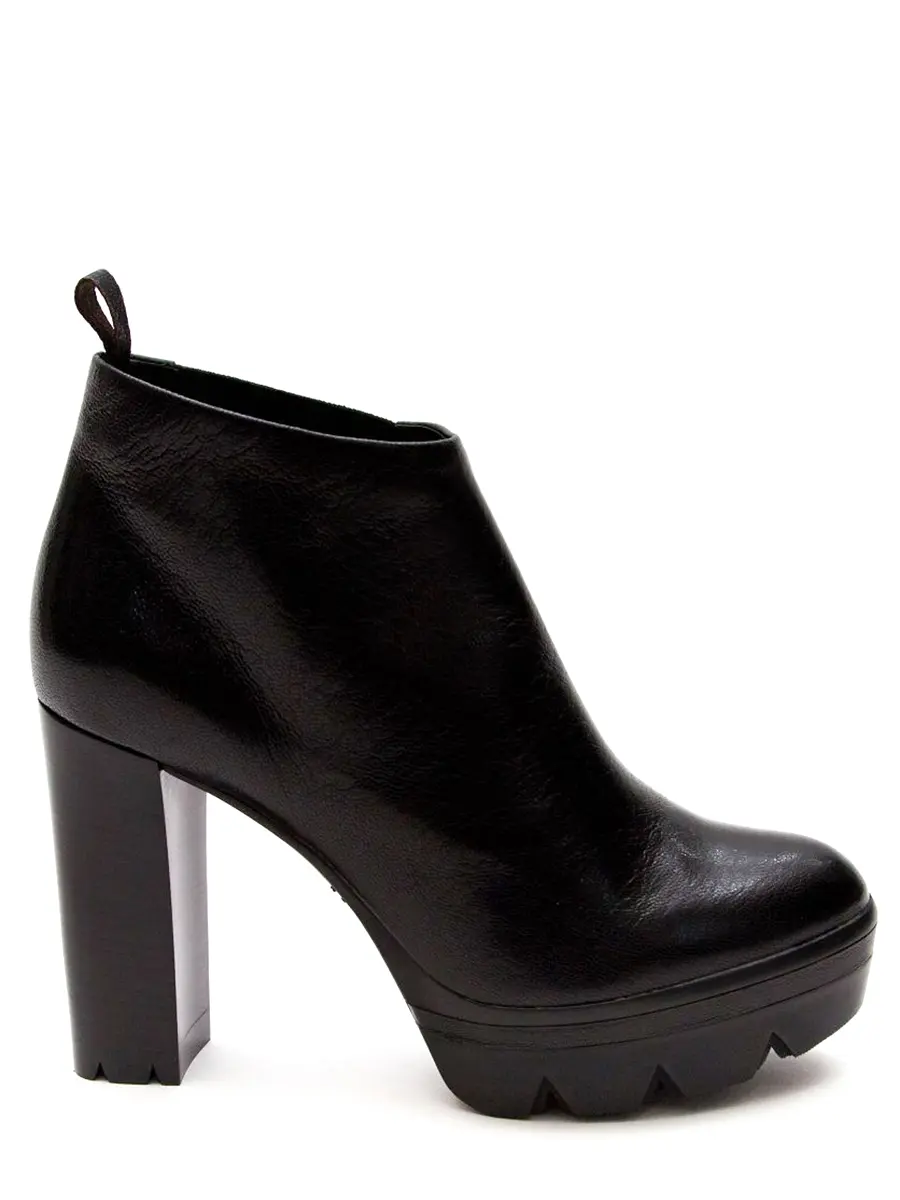 Ботильоны кожаные