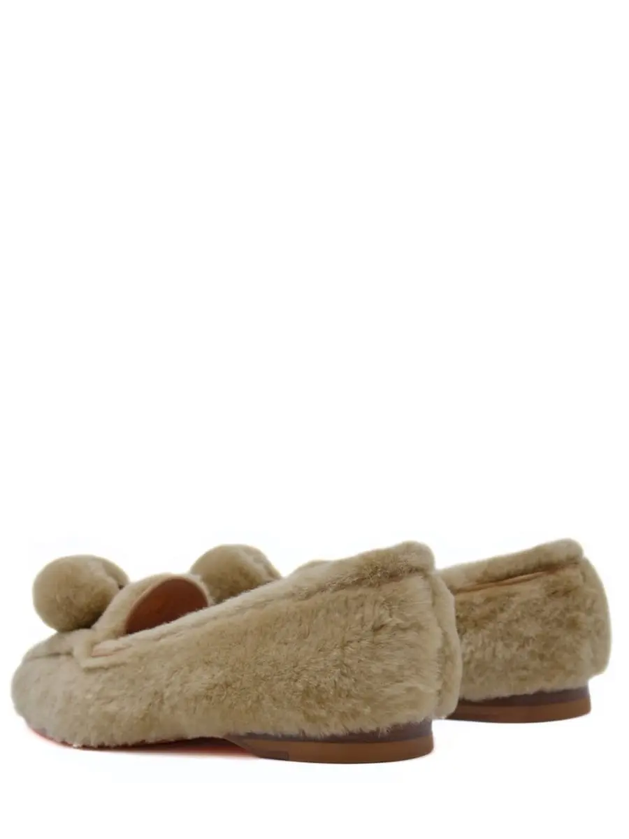 Лоферы из овчины