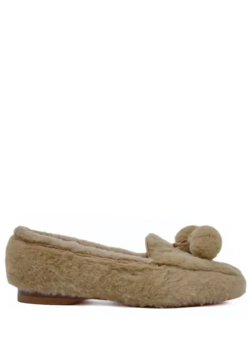 Лоферы из овчины SANTONI