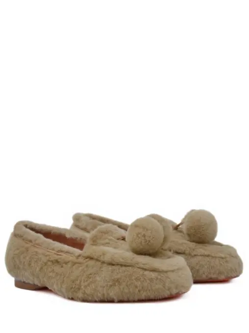 Лоферы из овчины SANTONI