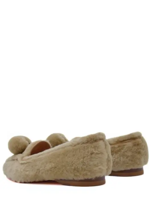 Лоферы из овчины SANTONI