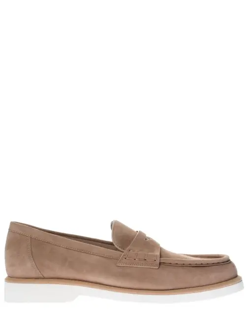 Лоферы замшевые SANTONI