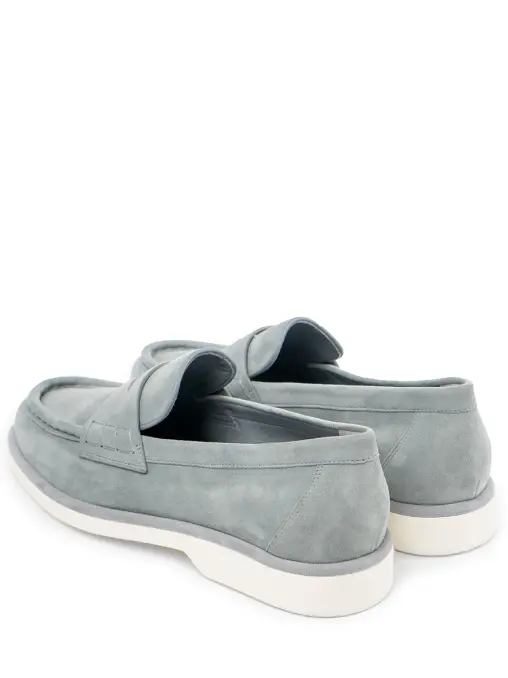 Лоферы замшевые SANTONI