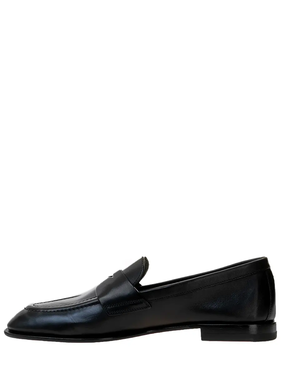 Лоферы кожаные