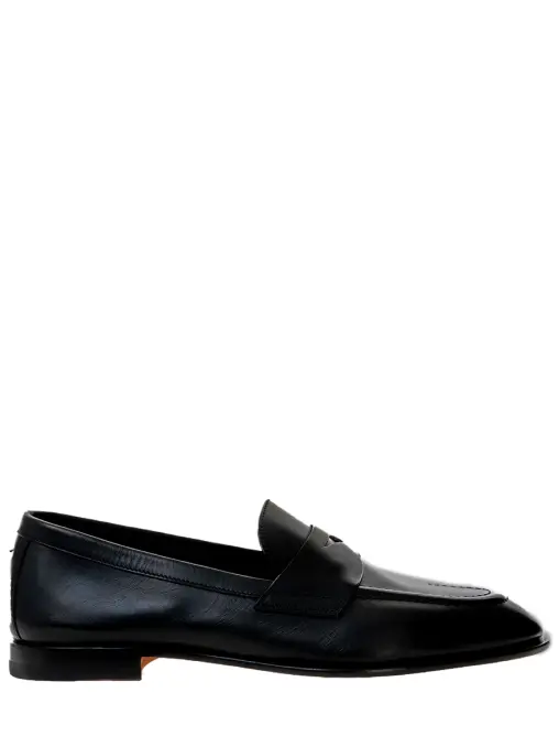 Лоферы кожаные SANTONI