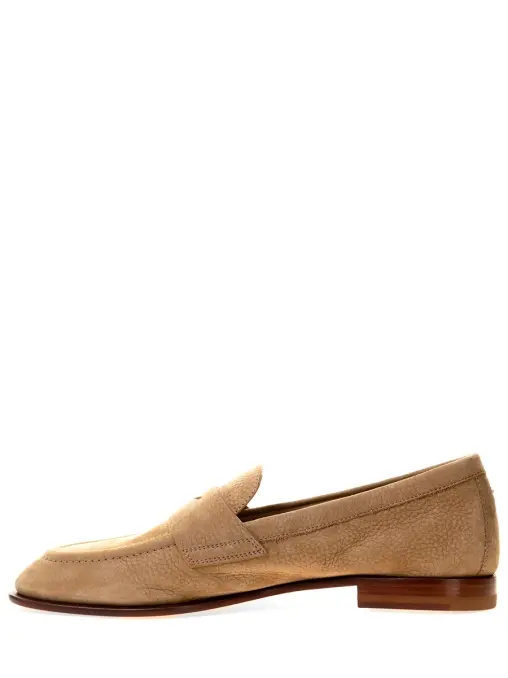 Лоферы кожаные SANTONI