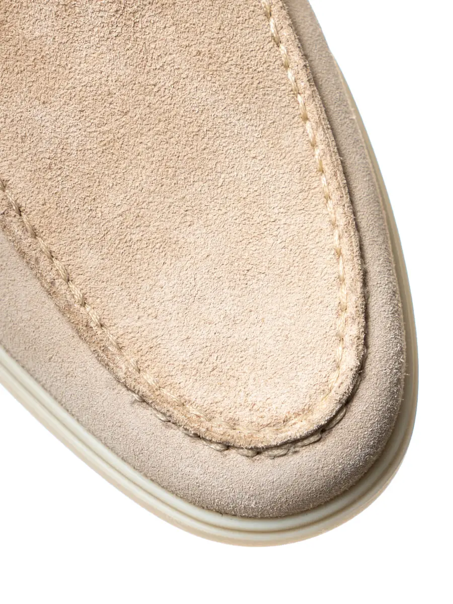 Полуботинки замшевые на меху