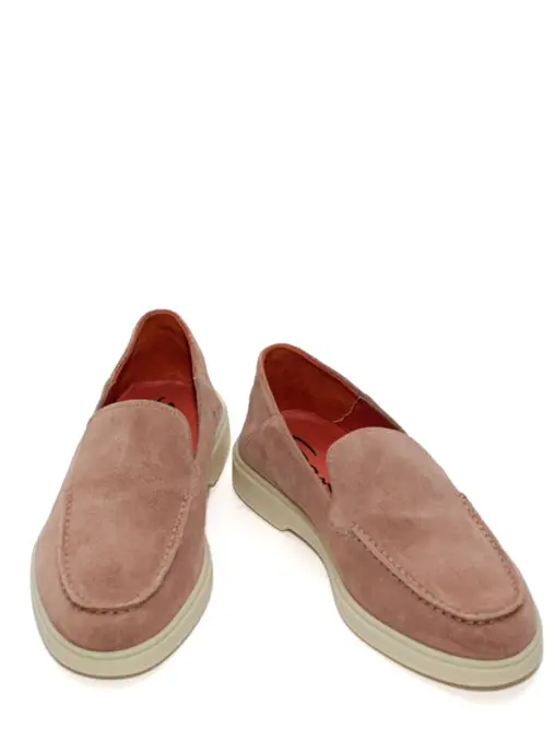 Лоферы замшевые SANTONI