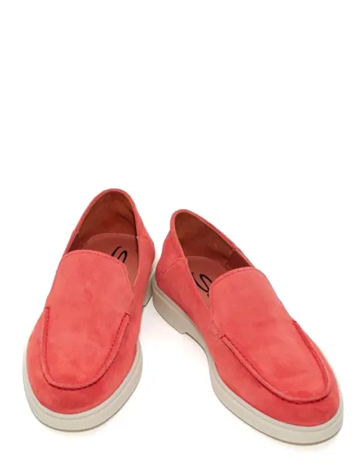 Лоферы замшевые SANTONI