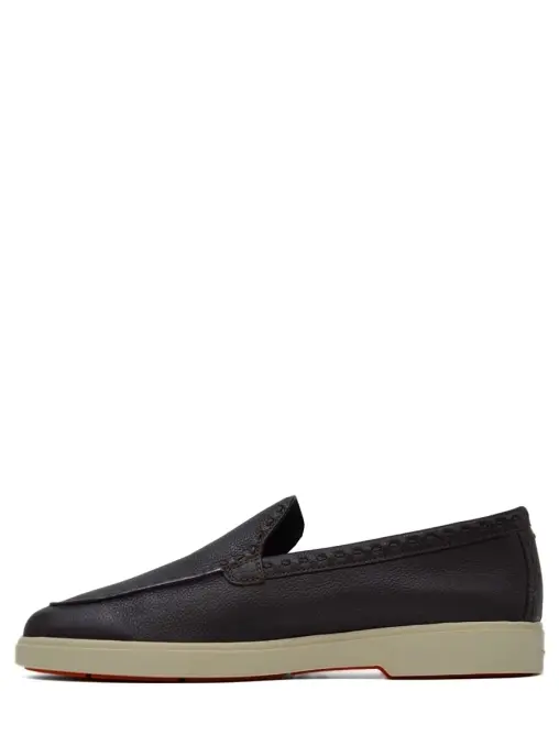 Лоферы кожаные SANTONI