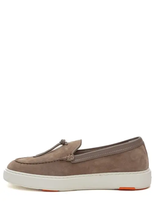 Слипоны замшевые SANTONI