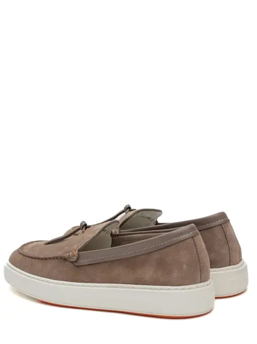 Слипоны замшевые SANTONI