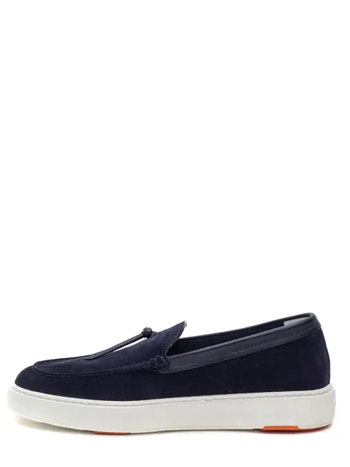Слипоны замшевые SANTONI