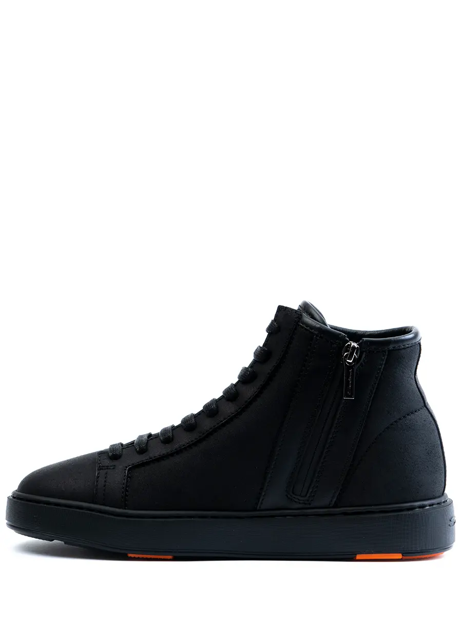 Полуботинки кожаные на меху