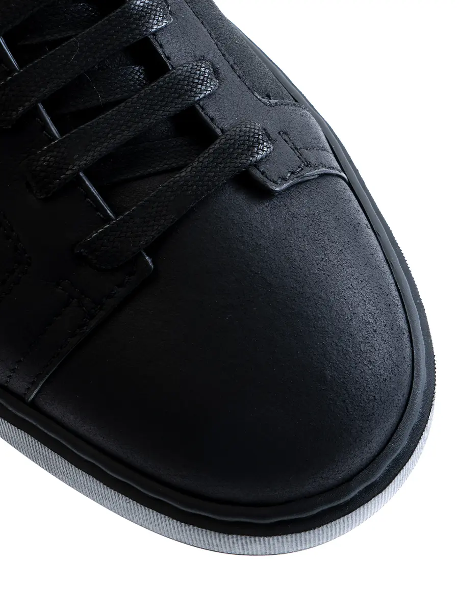 Полуботинки кожаные на меху