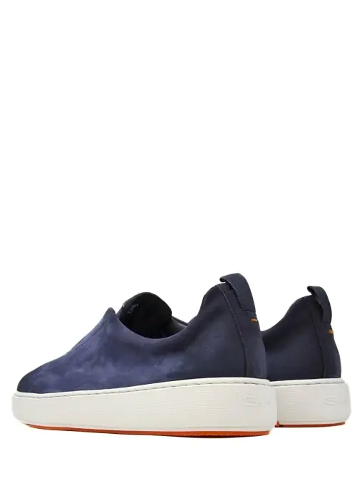 Слипоны замшевые SANTONI