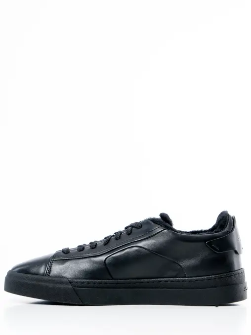 Кеды кожаные на меху SANTONI