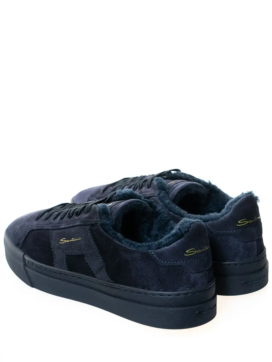 Кеды замшевые на меху