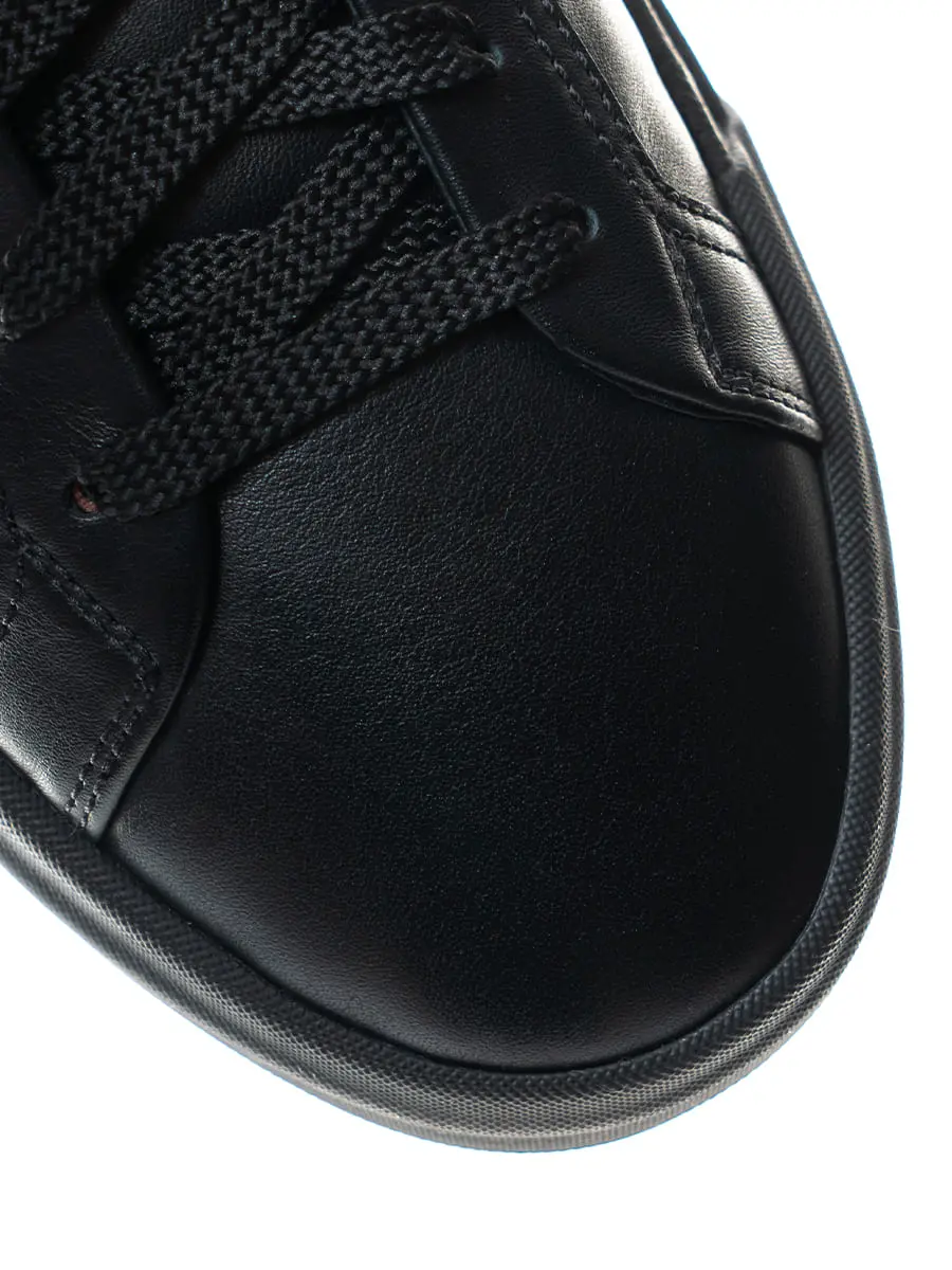 Полуботинки кожаные на меху