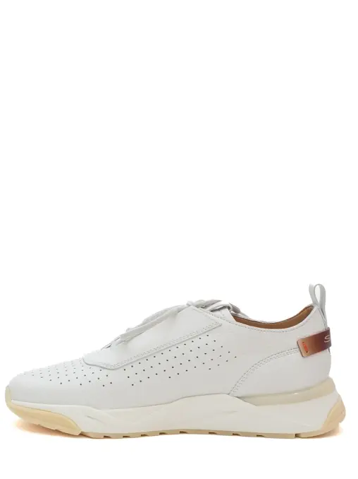 Кроссовки кожаные SANTONI