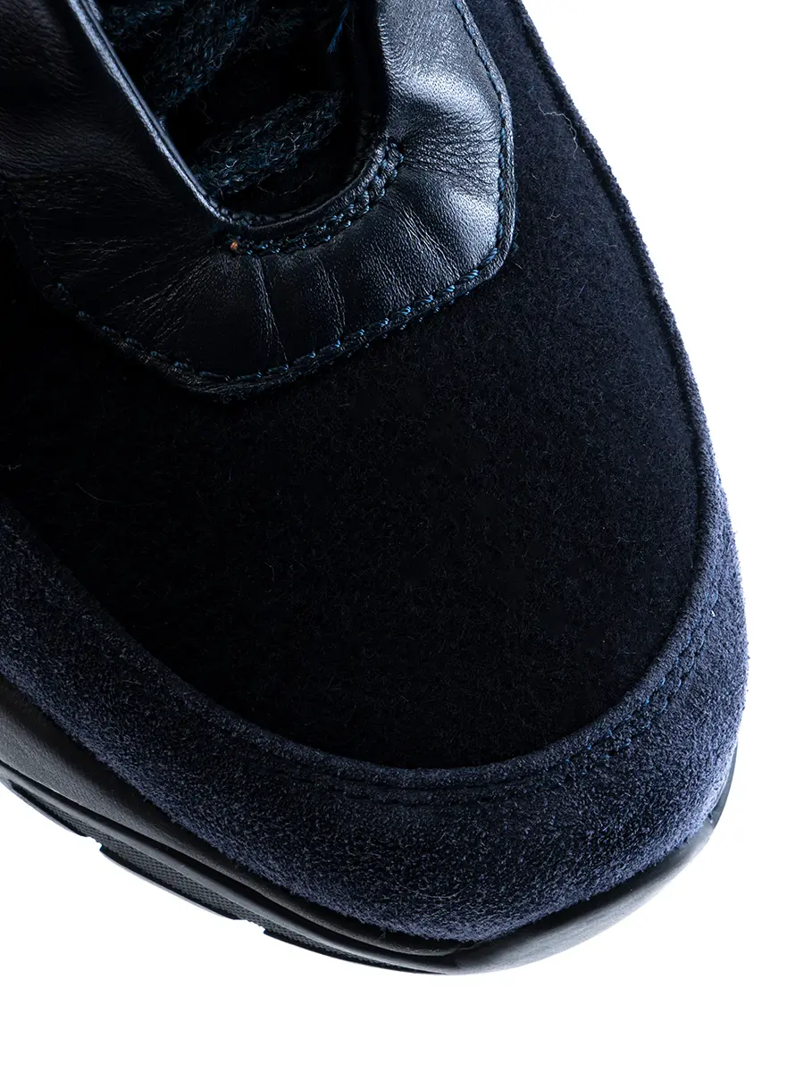 Ботинки комбинированные