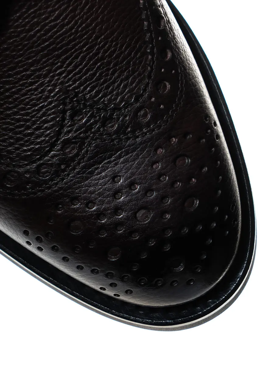 Броги кожаные