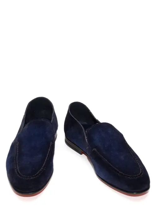 Лоферы замшевые SANTONI