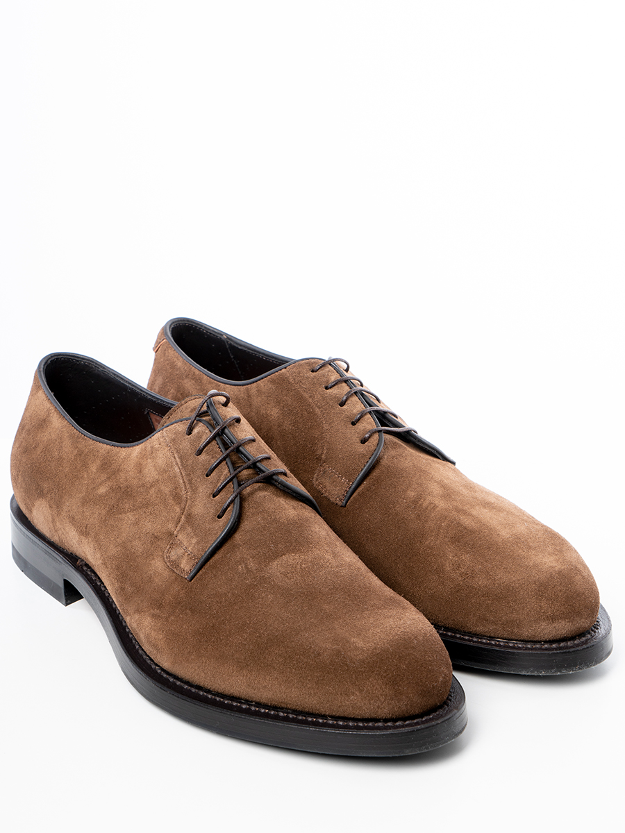 Дерби замшевые