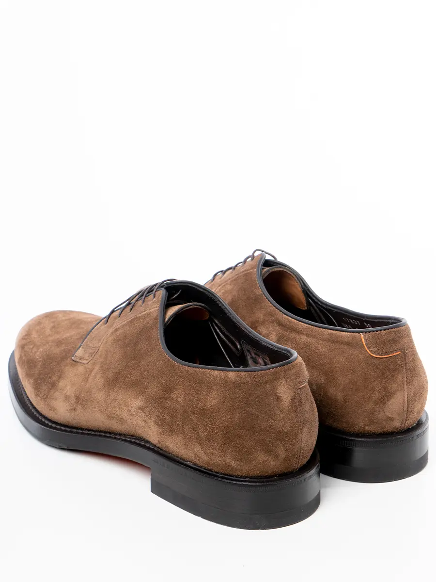 Дерби замшевые