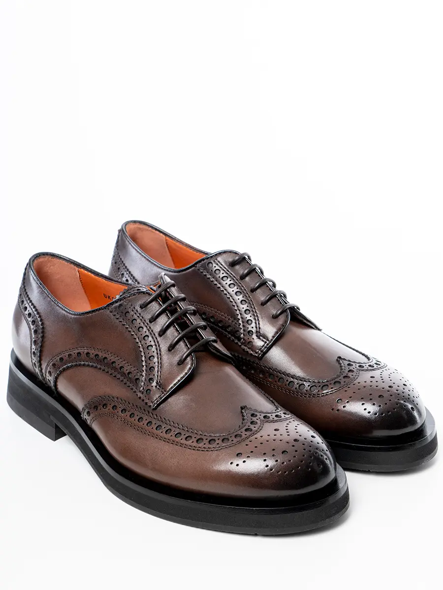 Броги кожаные