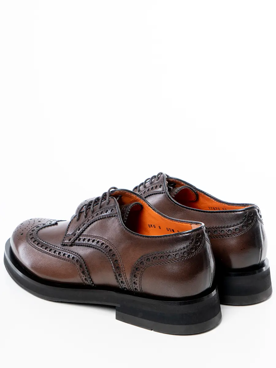 Броги кожаные